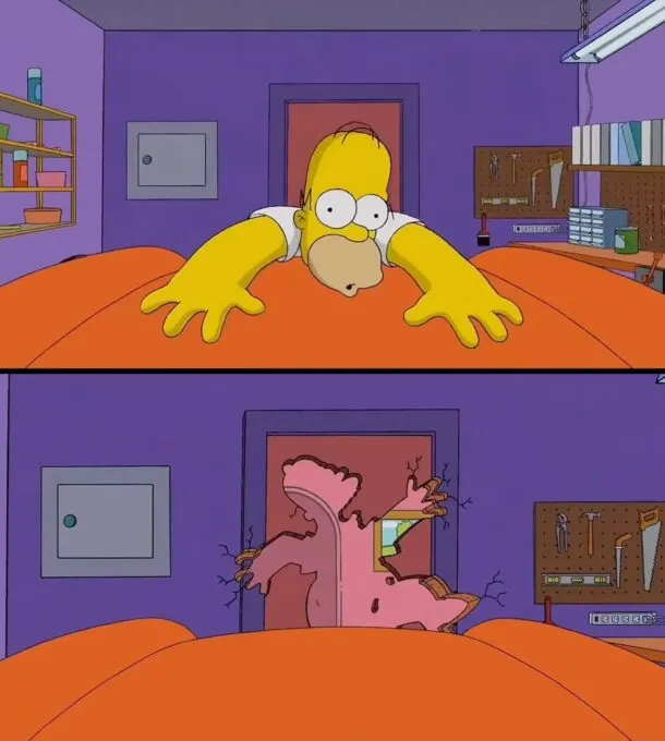 Гэг с Гомером Симпсоном