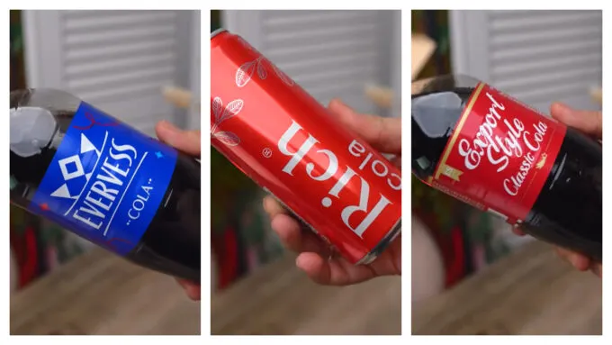 Evervess Cola, Rich Cola и Export Style Classic Cola вошли в топ-3 кол в России