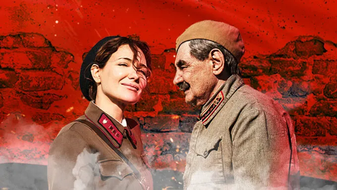 Афиша сериала Первого канала «По законам военного времени» с Екатериной Климовой и Александром Панкратовым-Черным