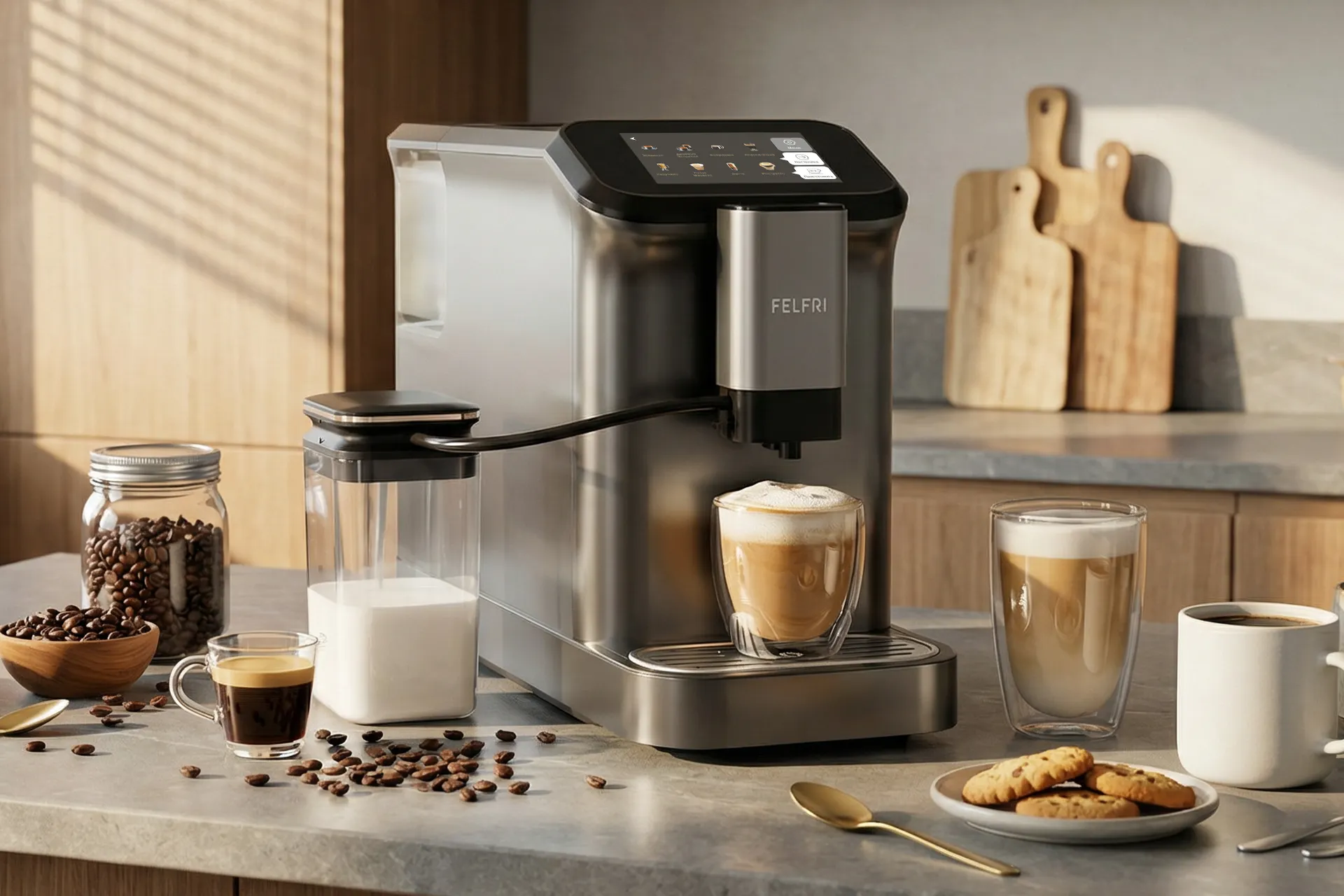 5 фишек, ради которых стоит взять кофемашину FELFRI FCM-006. От простоты использования до идеальных характеристик
