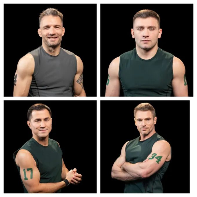 Леонид Гатовский, Давит Чакветадзе, Роман Власов и Олег Виллард вышли в финал шоу ТНТ «Титаны. Битва сезонов»