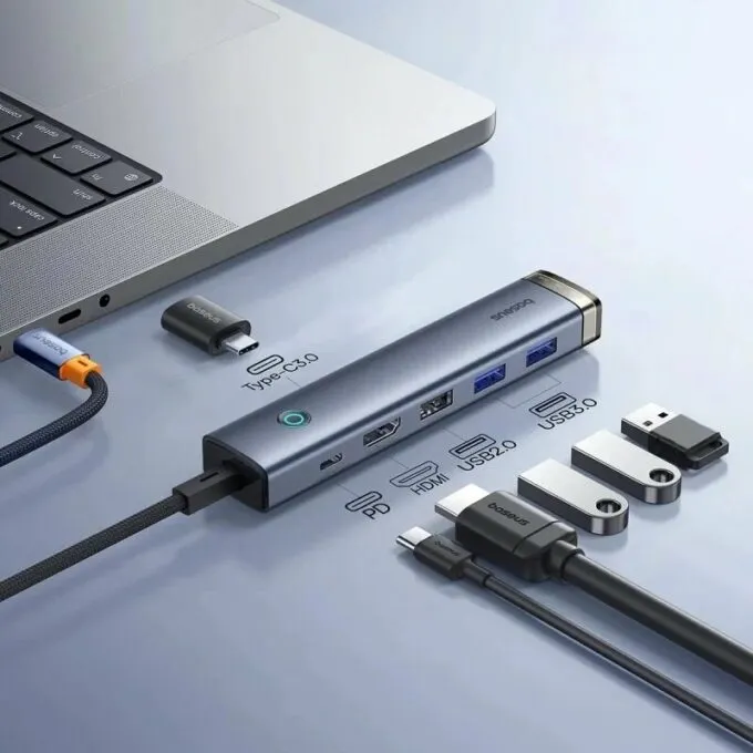 Baseus 6-in-1 USB Hub