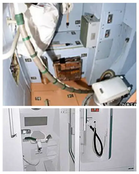 Те самые туалеты на Международной космической станции
