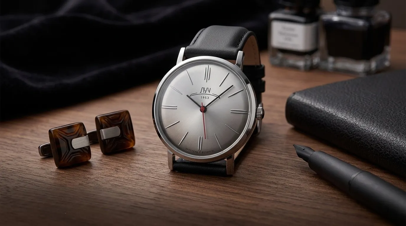Забудьте про скучный люкс. Эти модели часов «Луч» из Беларуси выглядят очень стильно, а стоят недорого