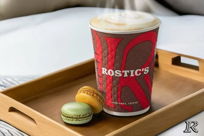 Стаканчик кофе из «Ростикса»