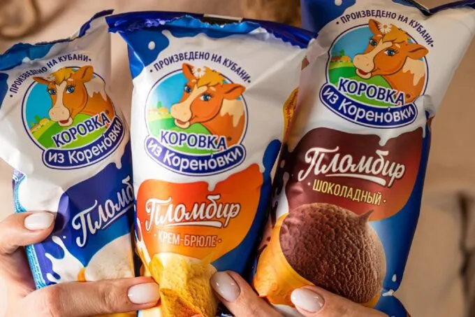 Мороженое «Коровка из Кореновки» 