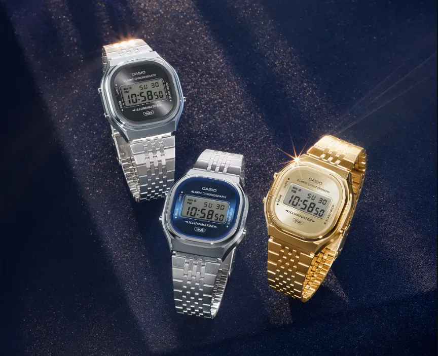 Casio выпустила винтажные часы. Они работают на батарейке до 7 лет