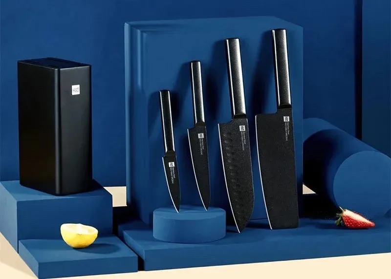 Шикарный набор ножей Xiaomi отдают за копейки. С ними на вашей кухне всё будет идеально