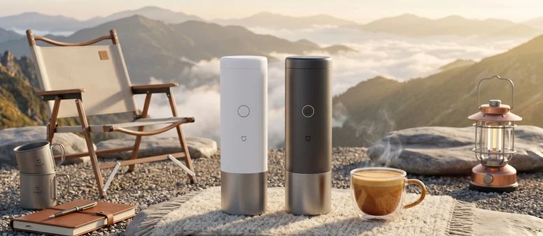 Xiaomi выпустила кофемашину в виде термоса. Она способна сделать 400 порций за раз