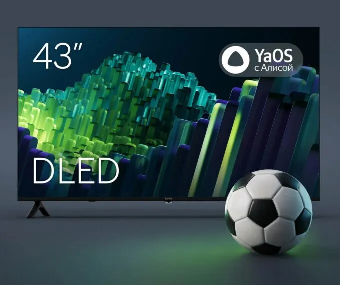Tuvio 4K Ultra HD DLED Frameless 43'