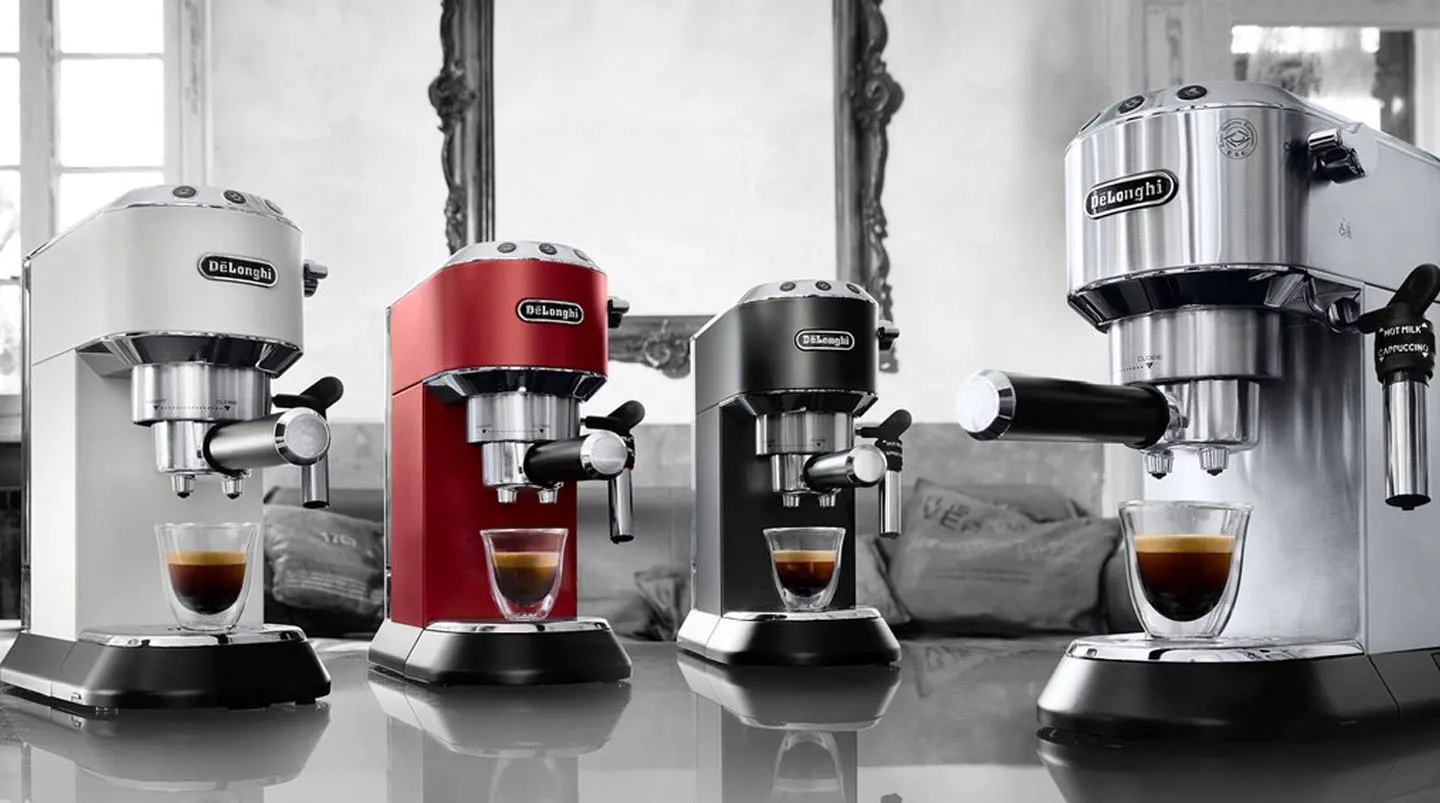 Нашли рожковую кофеварку De’Longhi по самой выгодной в России цене. Итальянская классика в металлическом корпусе