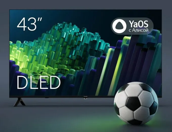 Tuvio 4K Ultra HD DLED Frameless 43'