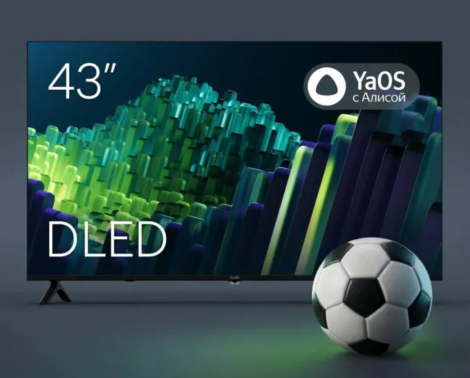Tuvio 4K Ultra HD DLED Frameless 43'