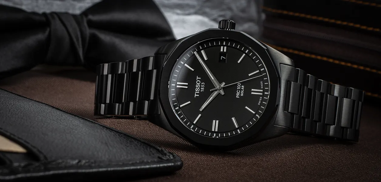 6 черных мужских часов для любителей монохрома. От винтажных Casio до солнечных Tissot