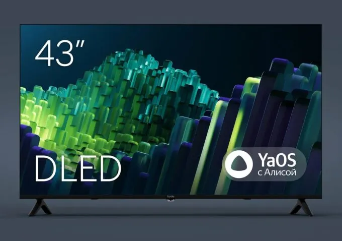 Tuvio 4K Ultra HD DLED Frameless 43'