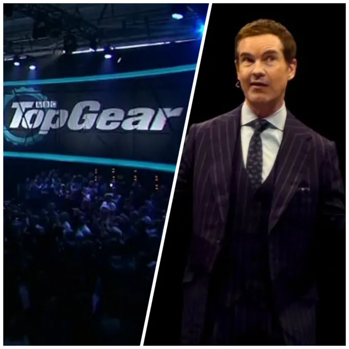 Стендап-комик Джимми Карр (справа) может стать новым ведущим Top Gear на BBC One