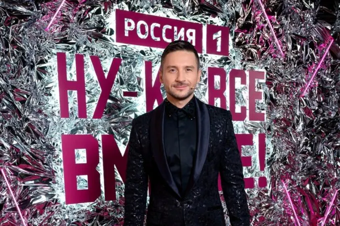 Сергей Лазарев на съемках шоу «Ну-ка, все вместе!» 