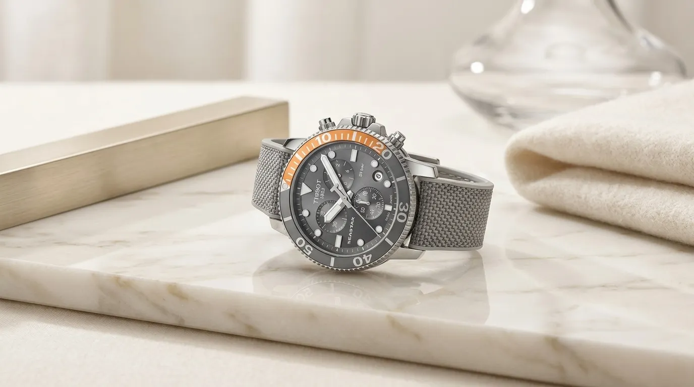 Четкие мужские хронографы от швейцарских брендов. Tissot и Swiss Military сливают дешевле 40 тысяч