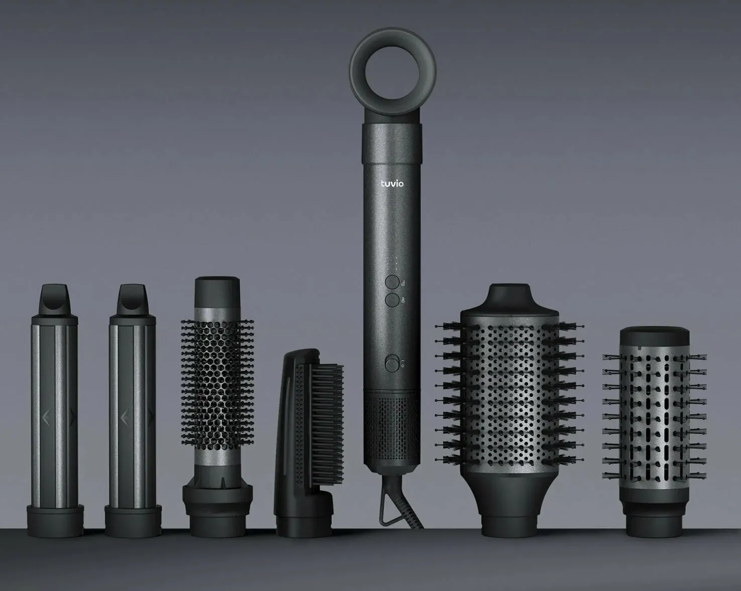 Забываем про Dyson. Топовый фен-стайлер Tuvio с 7 насадками отдают со скидкой