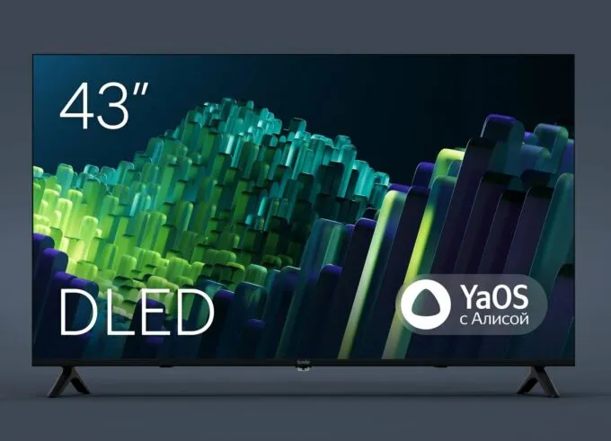 Tuvio 4K Ultra HD DLED Frameless 43'