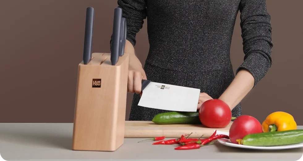 «Очень острые, отличный набор». Лучший сет кухонных ножей Xiaomi сливают за гроши
