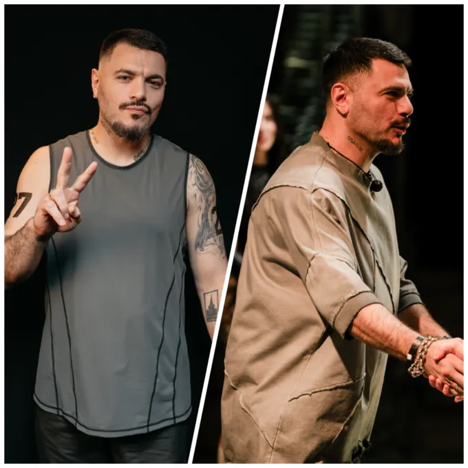Рэпер Птаха на шоу «Титаны» на ТНТ