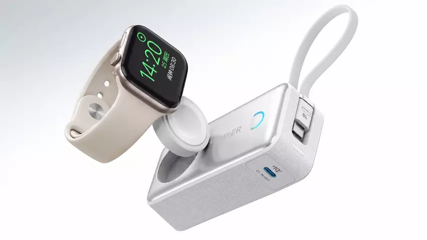 Anker выпустила самый универсальный пауэрбанк для техники Apple. Например, можно одновременно заряжать смартфон и часы