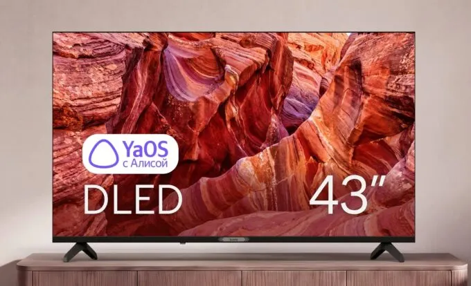 Tuvio 4K Full HD DLED Frameless 43'